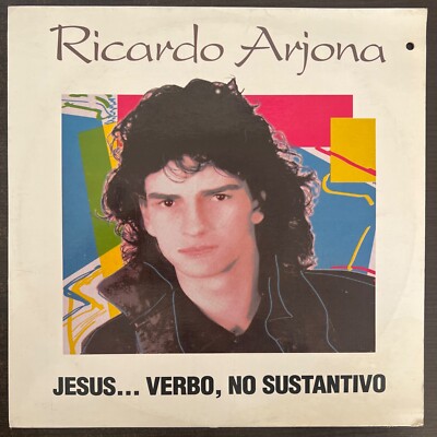 ソーラ/黒い太陽 LP 見本盤 Latin Afro funk scat RICARDO ARJONA- VERBO NO SUSTANTIVO LATIN POP, BALDA LATINA 1993
