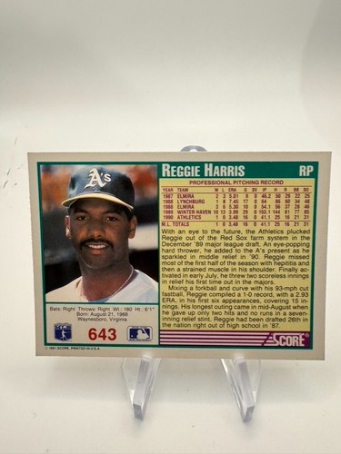 1991 Score Baseball Cards 500-700 +Rookies -You Pick - Picture 310 of 424