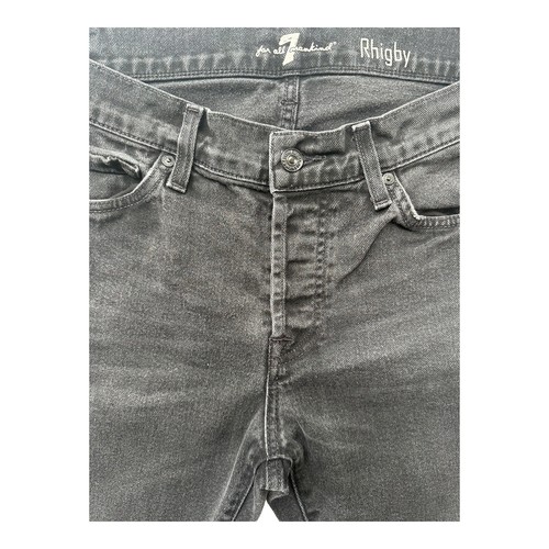 7 For All Mankind Rhigby dunkelgraue Herrenjeans 32” x 30” - Bild 1 von 9