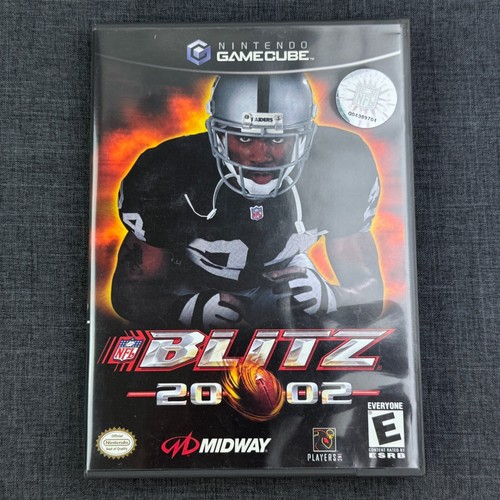 Juego completo Blitz 2002 Nintendo Gamecube etiqueta negra probado en caja original funciona - Imagen 1 de 10
