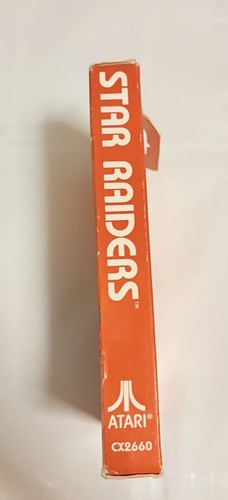 1982 Star Raider Video Game For Atari 2600 NIB Damaged Box No Touchpad Untested - Picture 5 of 6