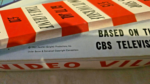 Vintage 1960 - Video Village TV Board Game - Made In Australia - Milton Bradley - Picture 6 of 11