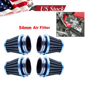 4X 54mm Air Filters Cleaners For Honda CB750K CB900C CB900F CB1000C Motorcycle 4X 54mm Air Filters Cleaners For Honda CB750K CB900C CB900F CB1000C Motorcycle