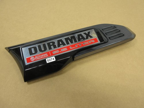 2020 - 2023 GMC Sierra 2500 3500 Duramax 6.6L Right Fender Vent Emblem OEM - Picture 2 of 10