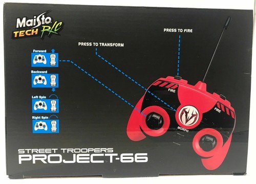Maisto Tech R/C Street Troopers Project 66 Radio Control Vehicle Police Car - Picture 7 of 7