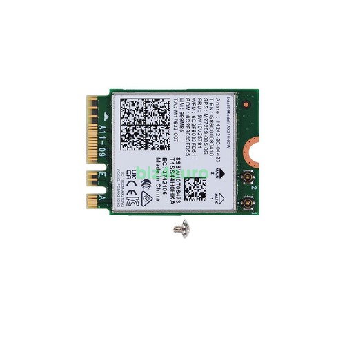New Intel WiFi 6E AX210 M.2 2230 2X2 Bluetooth NO VPRO AX210.NGWG.NV 5W10V25784 - Bild 9 von 11