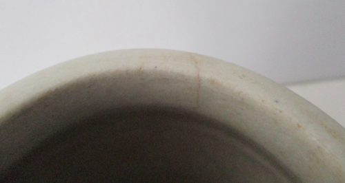 VINTAGE FRENCH CONFIT JAR/ POT. STONEWARE. SMALL SIZE, APPROX 11.5 CM HIGH. - Picture 10 of 13