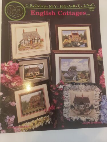 2 Cross My Heart English Country Cottages & English Cottages Cross Stch B17 - Picture 3 of 10
