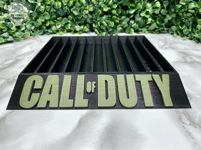 Call of Duty COD Game Case Holder PlayStation Xbox Nintendo Switch Game Tray Call of Duty COD Game Case Holder PlayStation Xbox Nintendo Switch Game Tray