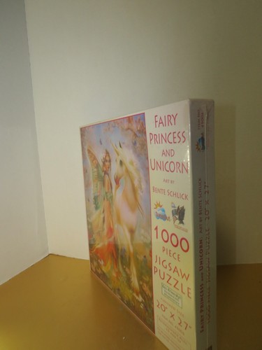 Fee Prinzessin und Einhorn 1000 Stück Puzzle 20" x 27" Sunsout Neu Versiegelt - Bild 6 von 11