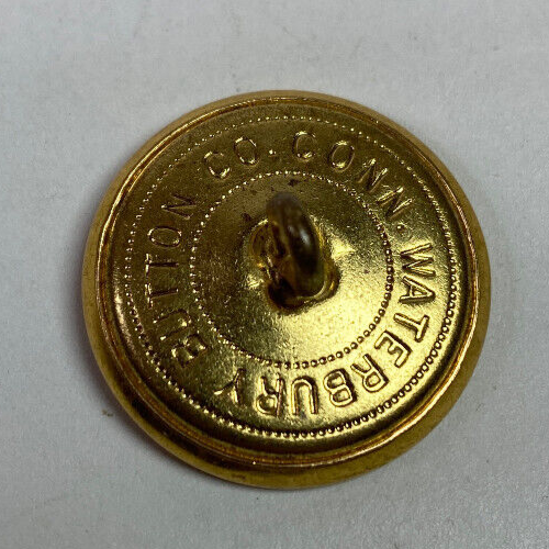 Detroit Michigan MI Coat Uniform Button 1" - Picture 2 of 2