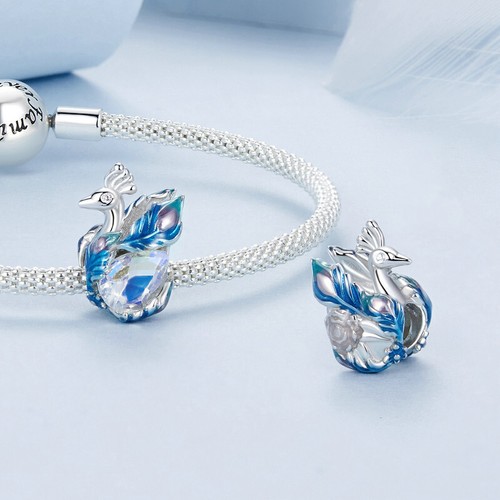 925 Sterling Silver Charms Beads Diy Pendants Fit Bracelet Necklace Chain VOROCO - Picture 342 of 573