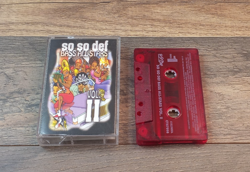 So So Def Bass All-Stars Vol. II Electronic Bass Hip-Hop Rap R&B 1997 Cassette