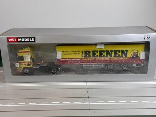 WSI truck models, DAF CF Space Cab 4X2 Curtain Side Trailer 2 Axle , VAN REENEN - Picture 13 of 15