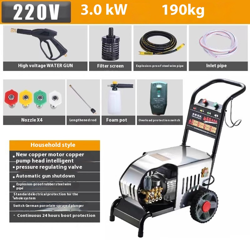 Ultra High Pressure Washer Industrial Car Wash Pump Water Gun High Power - Picture 7 of 9