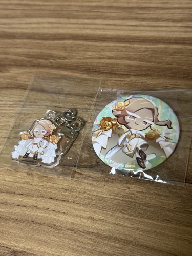 Cookie Run Kingdom Acrylic Keyring Pin Button Set New Limited Edition Rare - Picture 5 of 19