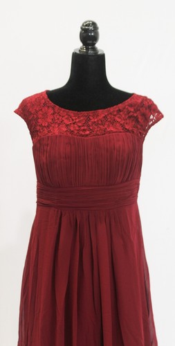 Ever Pretty Women's Elegant Chiffon Formal Maxi Dress CL8 Burgundy Size US:10 - Picture 2 of 4