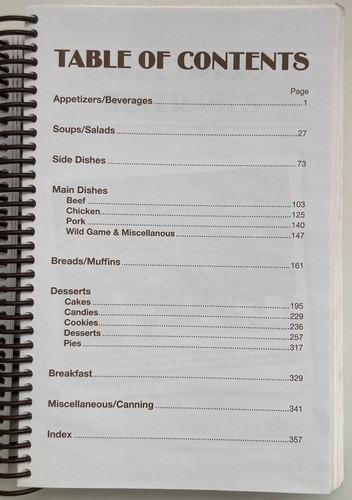 Taste Of Pierce County Ellsworth WI Wisconsin 2010 - Homemade Submitted Recipes - Imagen 4 de 10