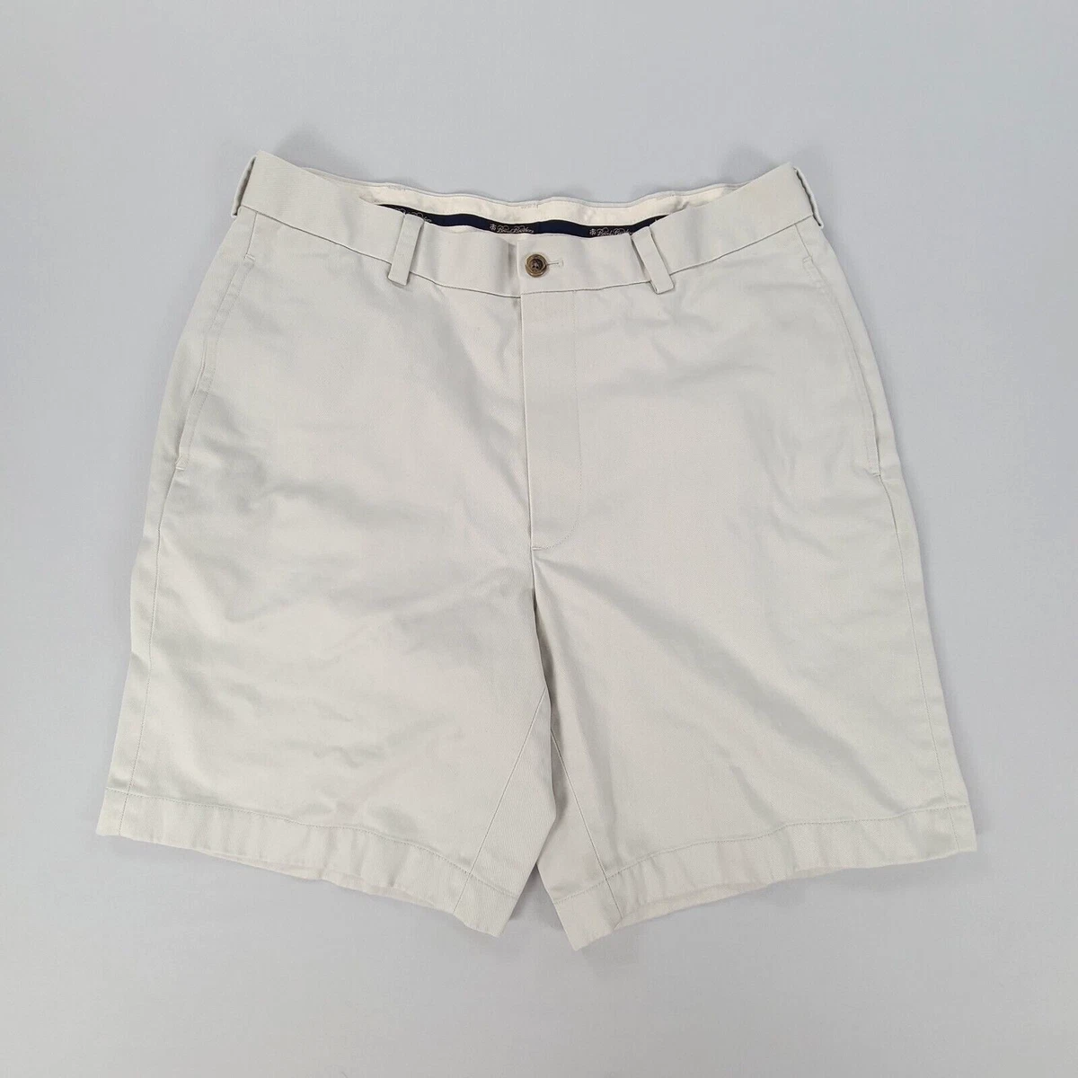 Brooks Brothers Shorts Mens 33 Brown Khaki Chino Outdoors Casual Mens