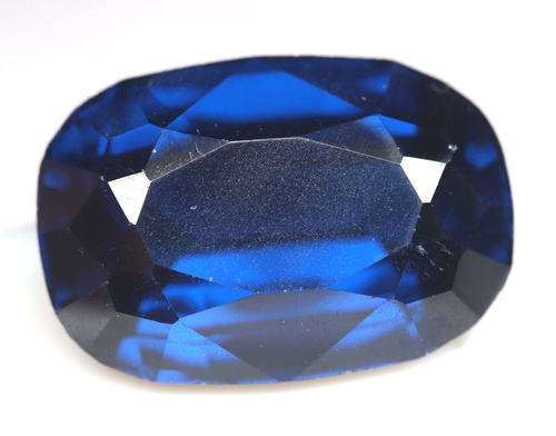Natural Blue Kyanite 12.05 Ct Cushion Cut HEATED Loose Gemstone Nepal 8x6 mm - Picture 2 of 9