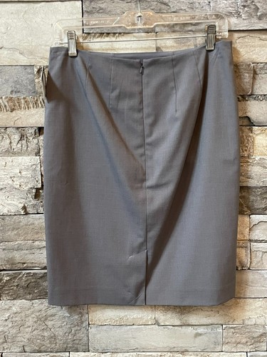 Halogen Grey Knee Length Pencil Skirt NWT (Nordstrom) size 6 - Picture 2 of 4