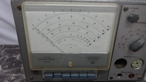 Grundig RV3 Messgerät , Röhrenvoltmeter - Bild 2 von 13