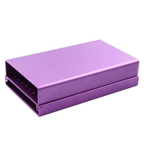152 Holes Dental High Speed Diamond Burs Holder Block Aluminium Box Autoclavable - Picture 14 of 28