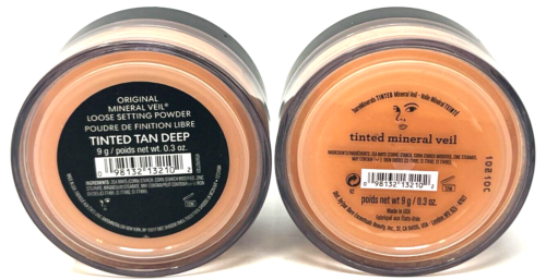 (2) bareMinerals Original Mineral Veil Loose Setting Powder NIP Tinted Tan Deep - Bild 3 von 3