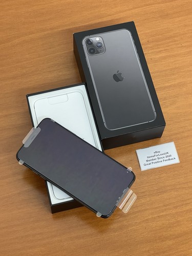 NEW BOXED Apple iPhone 11 Pro Max 64GB Space Grey 4G Unlocked 6.5” - 100% BH UK - 第 4/9 張圖片