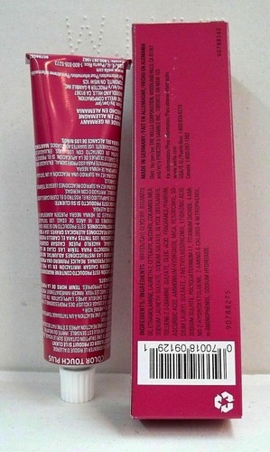 Wella COLOR TOUCH PLUS ~ Demi-Permanent Oxidizing Hair Color Cream ~ 2 oz. Tube! - Picture 4 of 4
