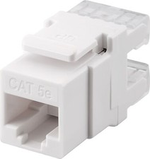 Goobay® KeyStone Jack CAT 5e RJ45 LSA UTP SNAP-IN  CAT5e  Modularkupplung