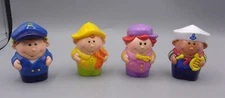 Set of 4 Playskool Fun Tunes Musical Row Boat Replacement Figures