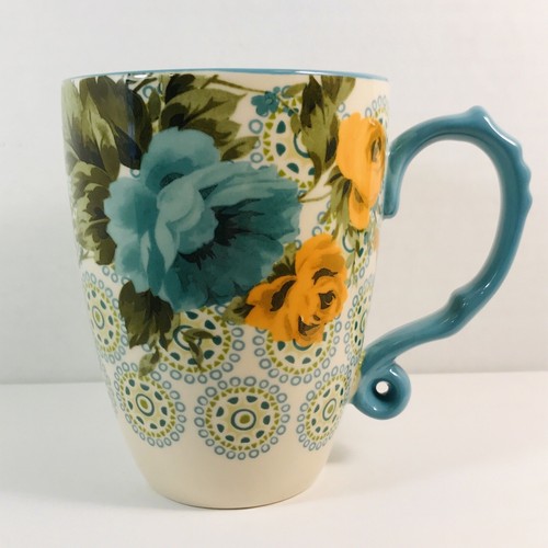 PIONEER Woman ROSE SHADOW Jumbo LATTE Coffee Mug CUP 24 oz - Picture 2 of 11