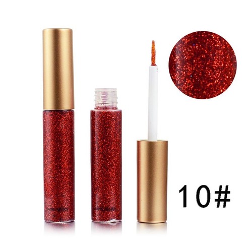 Long-lasting Metallic Liquid Eyeliner Party Makeup Sparkling Glitter Eye Liner - Picture 23 of 23