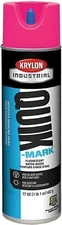 Quik-Mark™ Water-Based Fluorescent Hot Pink Inverted Marking Paint [Set of 12]