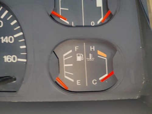 Toyota Land Cruiser FJ70 Fj71 BJ70 BJ71 88-92 Speedometer Instrument Cluster 32V - Picture 5 of 8