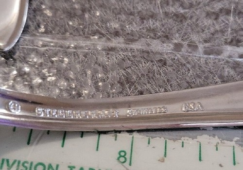 Stegocraft Roselle Stainless Flatware By Gorham 18pcs - Picture 3 of 3