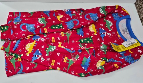 The Children’s Place- Unisex Kids Christmas Dinosaur Snug Pajamas Size 16 NEW!! - Picture 8 of 8