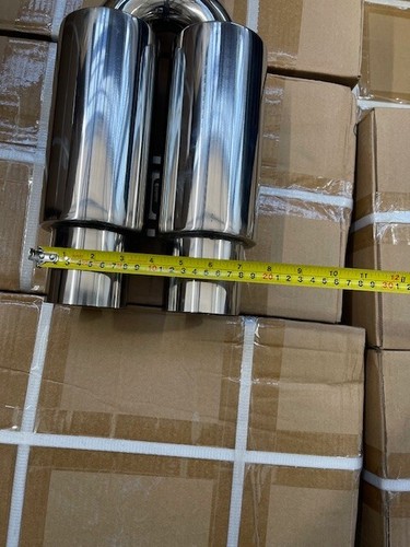 UKŁAD WYDECHOWY CAT BACK TYLNA SKRZYNKA WYDECHOWA I PRACA RUR PASUJE DO VW GOLF MK5 MK6 - Zdjęcie 12 z 15