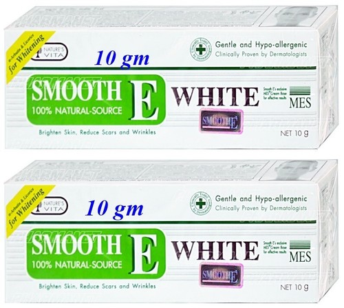 Smooth E Cream Plus White Clear Dark Spots Anti Aging Wrinkles Scar 60 30 10 gm - Picture 14 of 14
