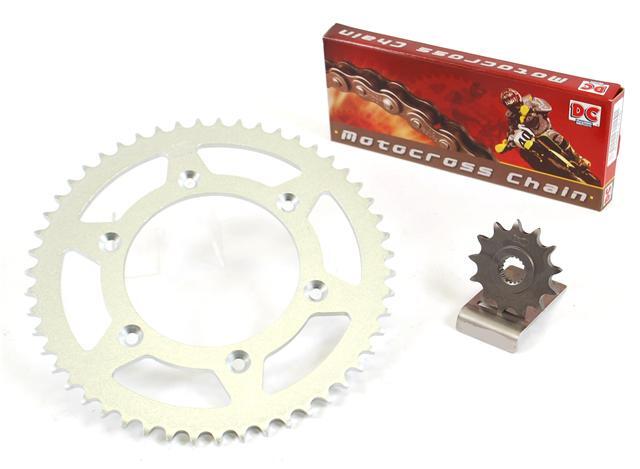 YAMAHA YZ400F 1999 DC AFAM GOLD CHAIN AND STEEL SPROCKET KIT YAMAHA YZ400F 1999 DC AFAM GOLD CHAIN AND STEEL SPROCKET KIT