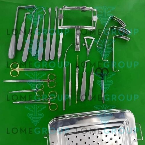 Set strumenti riparazione labbro leporino e palatoschisi chirurgia plastica indicatore bocca - Foto 1 di 3