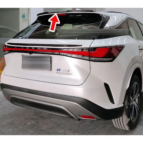 V Type Rear Trunk Spoiler FITS FOR Lexus RX350 RX450h RX550h 2022+ Painted Black - Picture 5 of 6