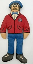 Vintage Derby Gas Cloth Doll Service Station Attendant Mechanic  21-2326
