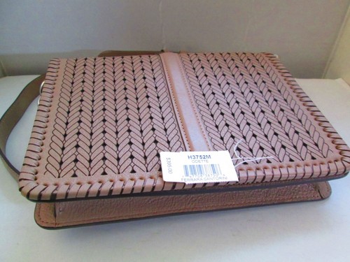 NWT $395 Brighton Odette Crossbody Leather Flap Bag Original Box & Duster Bag - Picture 6 of 10