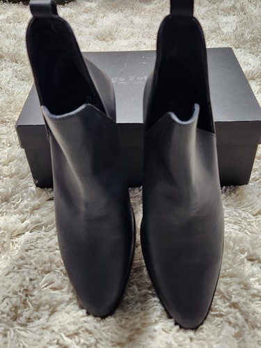 Vintage Foundry Womens Kara Boots Bootie Black Leather NIB Size 8 - Picture 4 of 24
