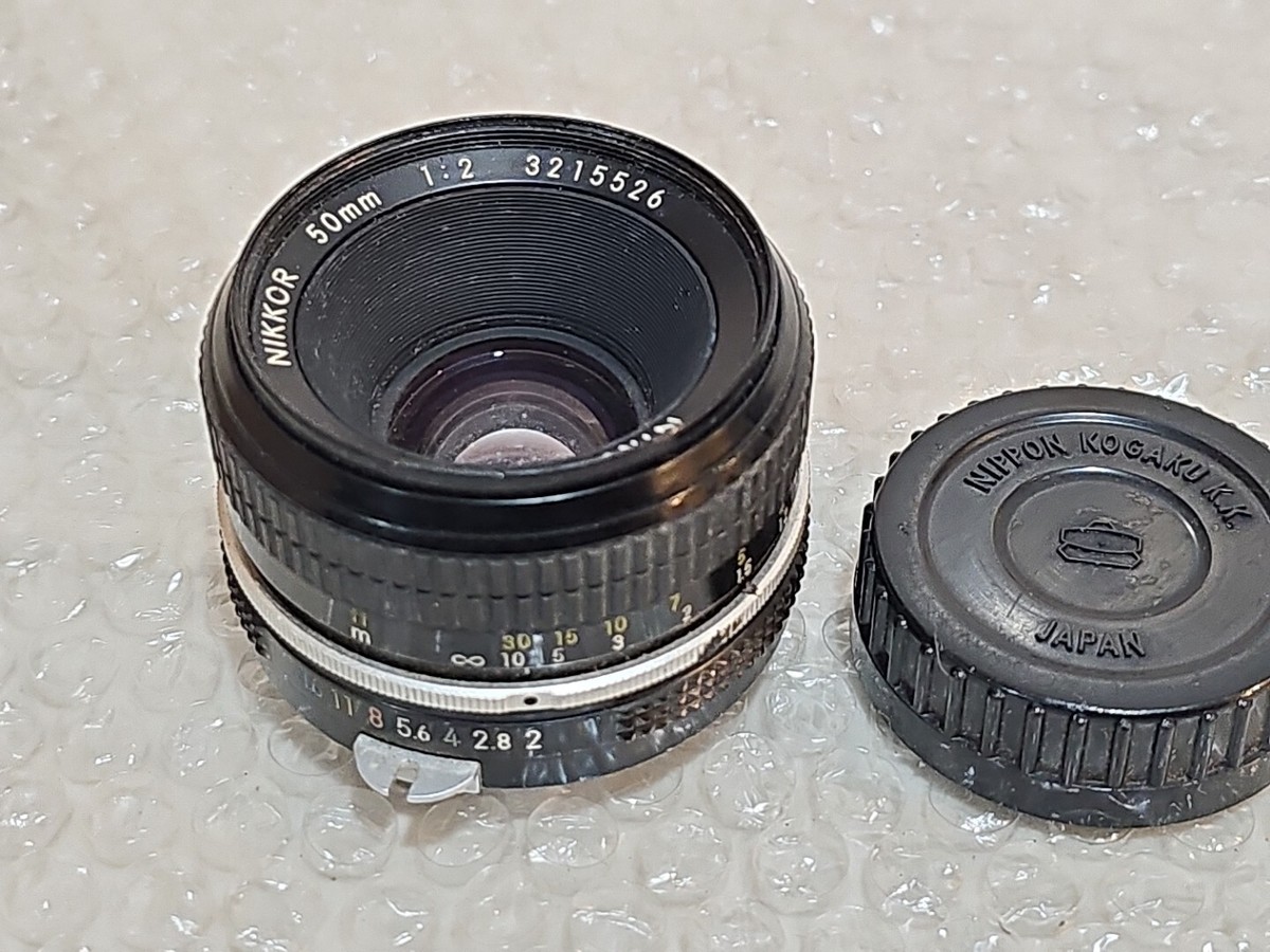 Nikon Nikkor 50mm 1:2 Manual Focus Camera Lens #3215526 | eBay