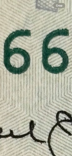 Uncirculated 2013 $20 note W/mint Error Ink Bleeds &Slightly Miscut/off Centered - Picture 8 of 23