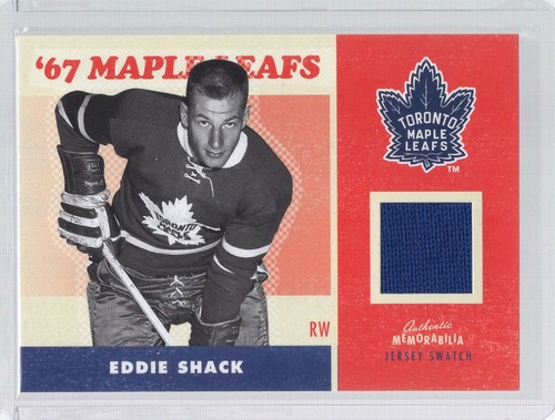 * 2007 Upper Deck 1967 Toronto Maple Leafs - Jersey #J-ES - EDDIE SHACK - Picture 1 of 2