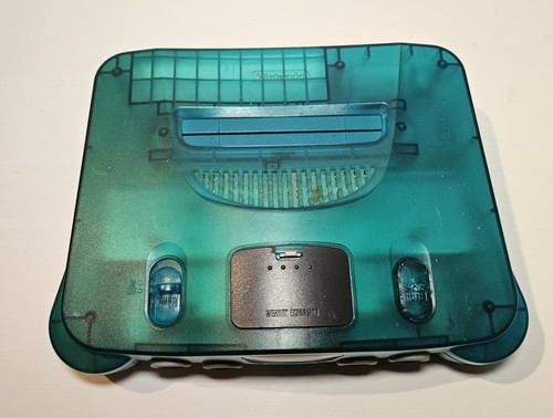 Nintendo 64 N64 Clear Crystal Blue Türkis Ice Ocean Blau  - Bild 2 von 3